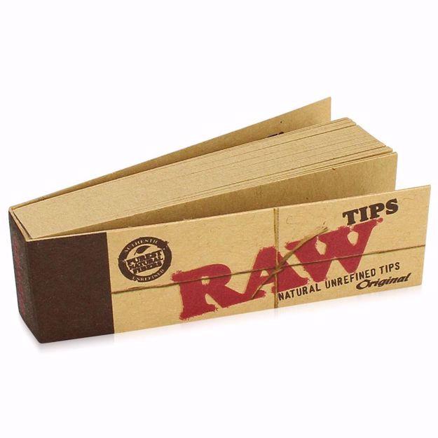 Raw Rolling Papers and Tips Classic Bundle - 500 Raw 1 1/4 (79mm)