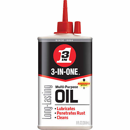 3-IN-ONE 10038 Multi-Purpose Oil, 8 oz. (Pack of 1)