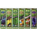 Juicy Jays Hemp Wraps - Variety Pack Bundle of Mixed Flavors (6 Packs of 2, for 12 Total Wraps)
