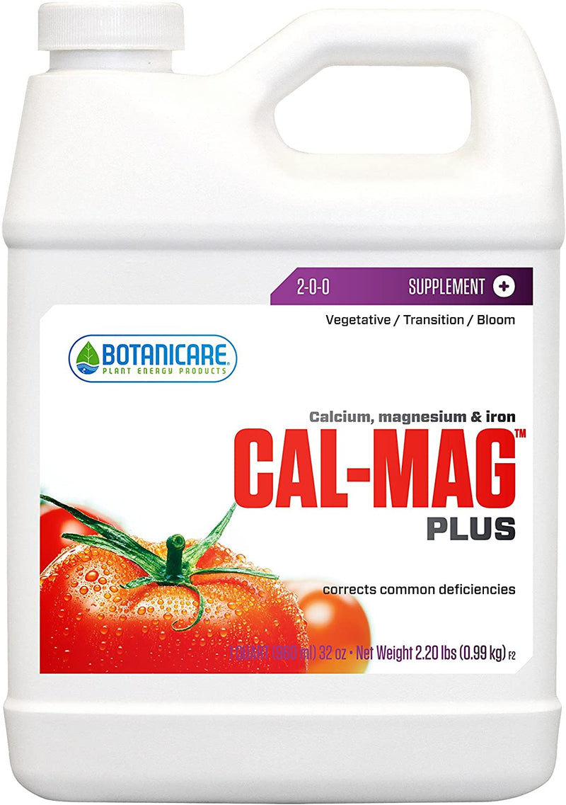 Botanicare Cal-MAG Plus Plant Supplement 2-0-0 Formula, 1 Quart