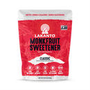 Lakanto Monk Fruit Sweetener All Natural Sugar Substitute, Classic White, 235 Grams (8.29 Ounces)