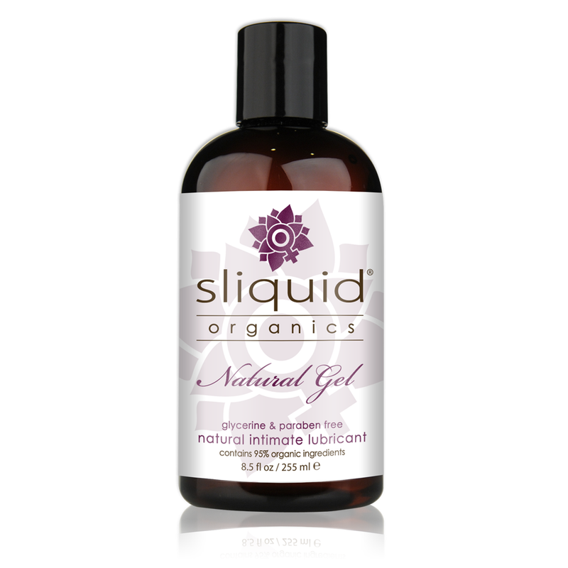 Sliquid Organics Natural Lubricating Gel, 8.5 Ounce