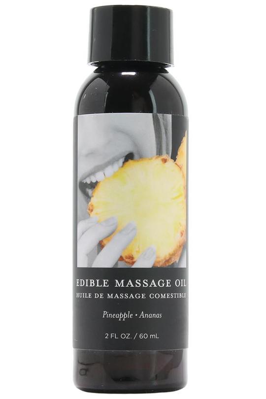 MASSAGE OIL EDIBLE PINEAPPLE 2OZ