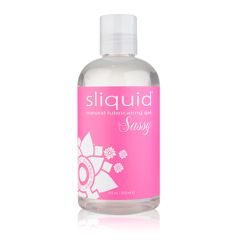 Sliquid Naturals Sassy Lubricating Gel, 8.5-Ounce