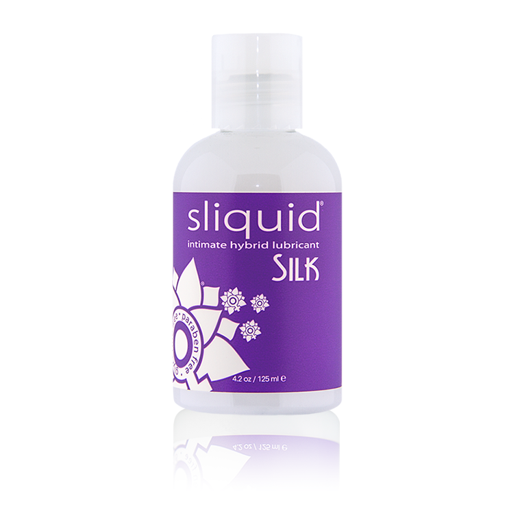 Sliquid Silk Hybrid Lubricant, 4.2-Ounce