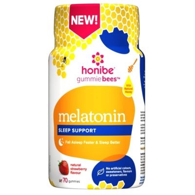 Honibe Melatonin Sleep Support Gummies, 70 gummies