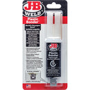 J-B Weld Plastic Bonder Body Panel Adhesive and Gap Filler Syringe - Black - 25 ml