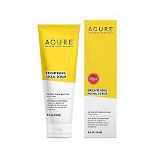 ACURE Brightening Facial Scrub, 4 Ounce