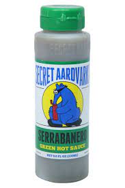 Secret Aardvark Serrabanero Hot Sauce