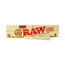 RAW Cone Variety Bundle - RAW Classic and RAW Organic Pre Rolled Cones - King size