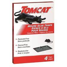 Tomcat Mouse Glue Trap, 4-Pack