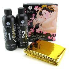 Oriental Body Slide Erotic Nuru Massage Kit in Strawberrie