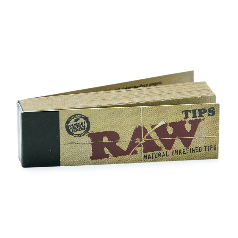 Raw Rolling Paper Tips 50 Count