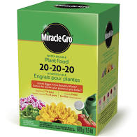 Miracle-Gro Water Soluble Plant Food 20-20-20