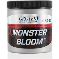 GROTEK Monster Bloom Hydroponic Nutrients, 130g, Black