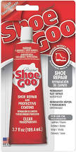 Shoe Goo Repair Adhesive for Fixing Worn Shoes or Boots, Clear, 3.7 Oz