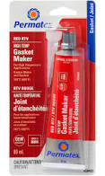 Permatex Red High Temperature RTV Gasket Maker, 80ml