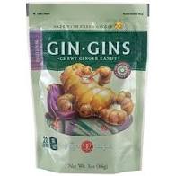 The Ginger People Gin Gins Original Chewy Ginger Candy 3 Oz (pack of 2)