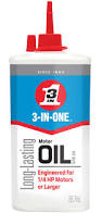 3-IN-ONE 100454 Motor Oil 3 oz (Pack of 1)