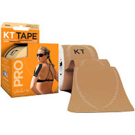 KT Tape PRO Kinesiology Sports Tape, 20 Precut 10" Strips, Stealth Beige