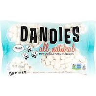 Dandies - Minis - Vegan Marshmallows, Vanilla, 10 Ounce (Pack of 2)