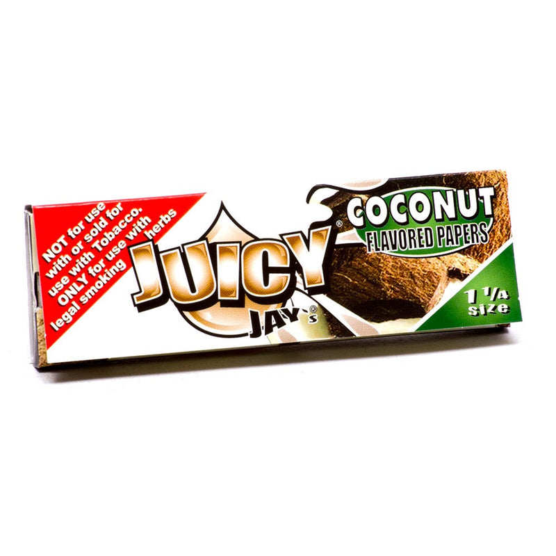 Juicy Jay's Flavored 1 1/4 Rolling Papers 10 Pack Bundle (Fruity)