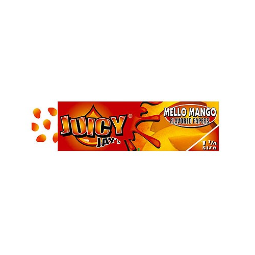 Juicy Jay's Flavored 1 1/4 Rolling Papers 10 Pack Bundle (Fruity)