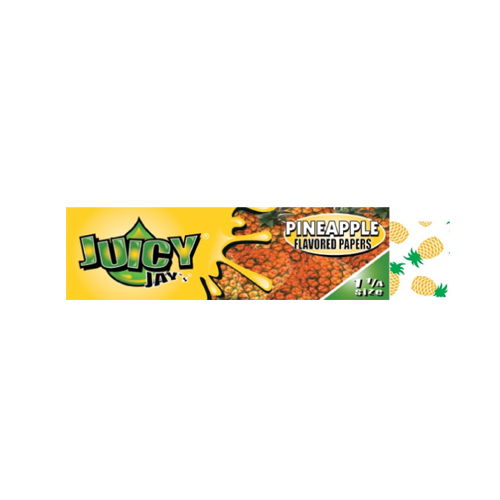 Juicy Jay's Flavored 1 1/4 Rolling Papers 10 Pack Bundle (Fruity)