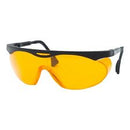 UvexSafety Eyewear, Black Frame, Orange UV Extreme Anti-Fog Lens