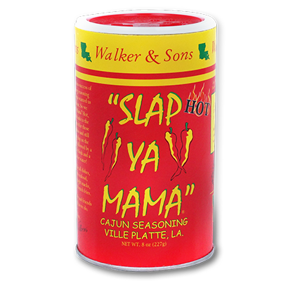 SLAP YA MAMA Hot Blend Cajun Seasoning, 8 oz.